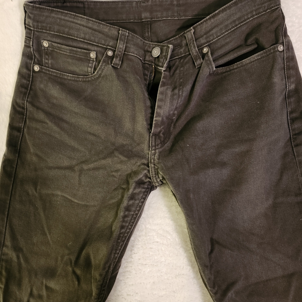 Levi's Men's Dark Gray Relaxed Jeans